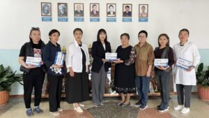 KOICA волонтердук программаларынын координаторунун Нарын медициналык колледжине болгон иш сапары