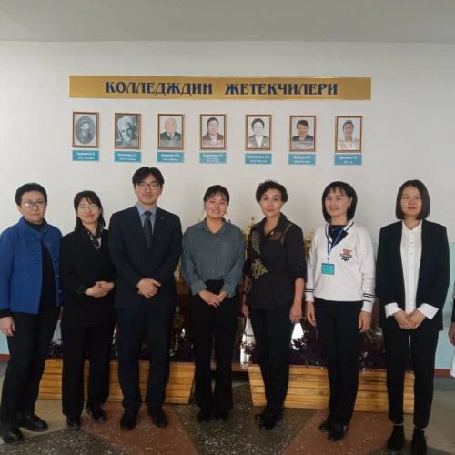 КОРЕЯ ЭЛ АРАЛЫК КЫЗМАТТАШУУ АГЕНТТИГИНИН (KOICA) ӨКҮЛДӨРҮ НАРЫН МЕДИЦИНАЛЫК КОЛЛЕДЖИНДЕ