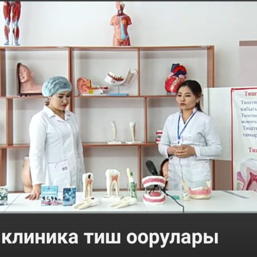 НАРЫН МЕДИЦИНАЛЫК КОЛЛЕДЖИ ТЕЛЕКЛИНИКА/ ГИНГИВИТ /4-ЧЫГАРЫЛЫШ
